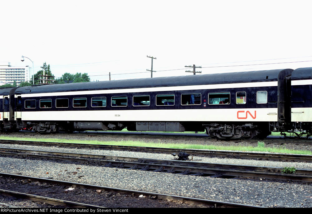 Canadian National coach CN #5534